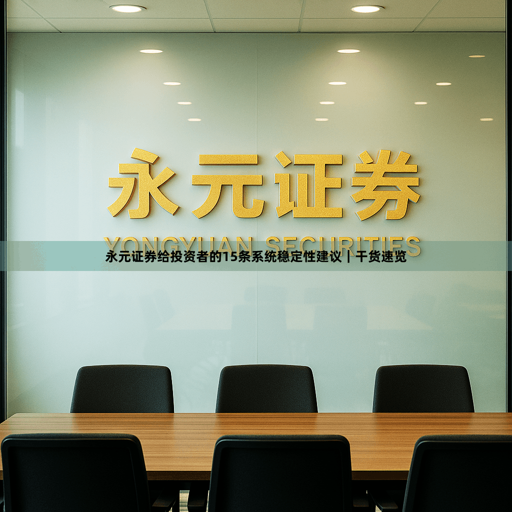 永元证券给投资者的15条系统稳定性建议｜干货速览