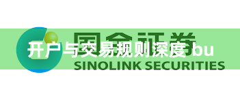 开户与交易规则深度 bu