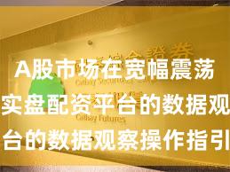 A股市场在宽幅震荡周期中中实盘配资平台的数据观察操作指引
